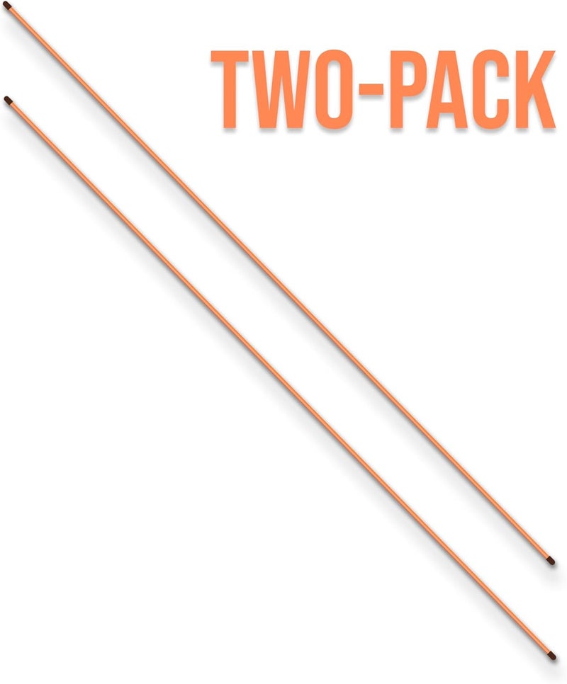 Elevate & Co. Golf Alignment Sticks, 34” Training Aid Accessory help's Visualize and Align Your Golf Shot Stroke, Full Super Swing Trainer, Posture Corrector - Image 4
